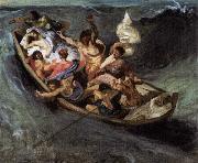 Eugene Delacroix Christ on the Lake of Gennezaret oil painting reproduction